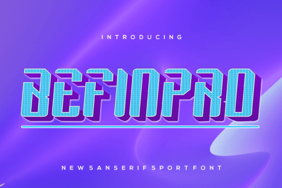 Befinpro: The Cool Display Typeface That Makes a Small Brand Look Polished