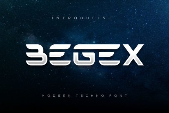 Begex: A Modern Display Font That Cuts Through the Feed