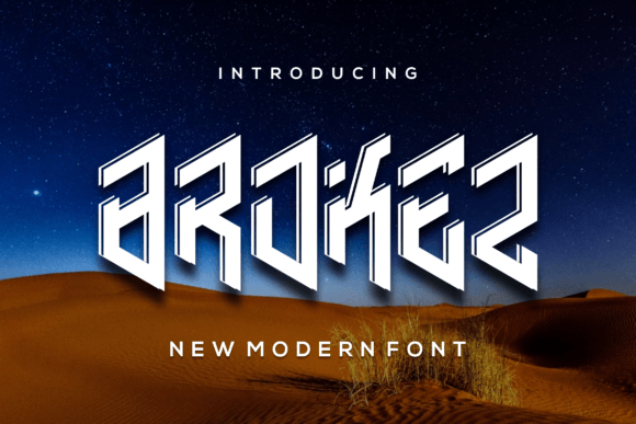 Brokez: A Display Font That Makes Your Brand Feel Instantly Polished