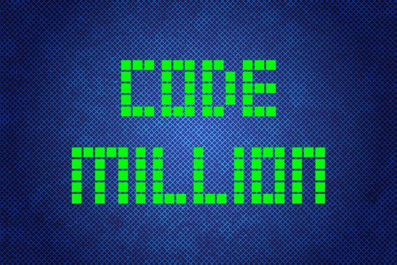 Code Million: A Futuristic Display Font That Elevates Your Brand