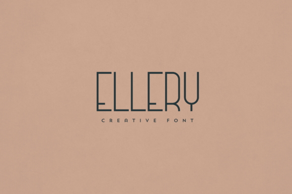 Ellery Typeface: A Display Font for Modern Campaign Visuals