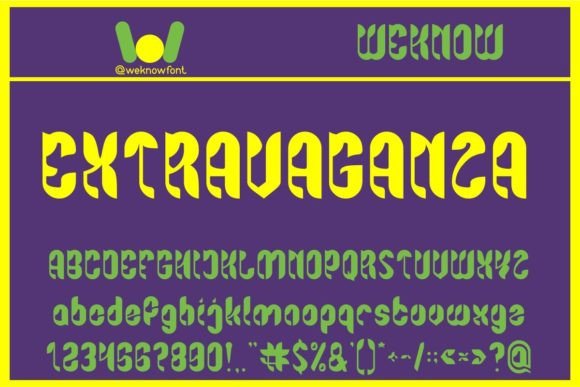 Extravaganza: A Display Font Made for Editorial Elegance