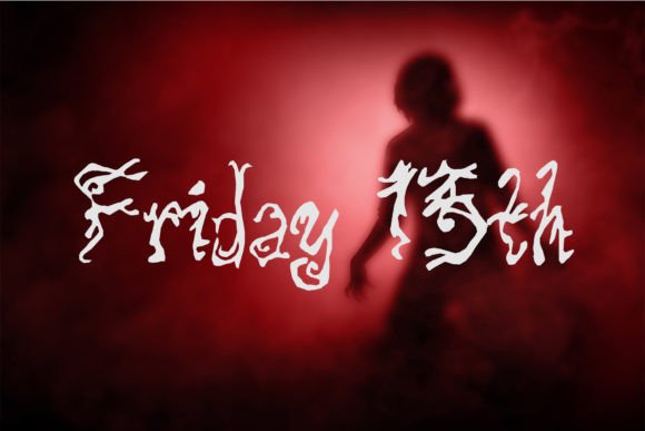 Friday 13th: A Whimsical Display Font That Delivers Personality