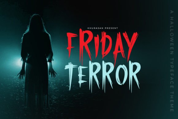 Friday Terror: A Display Font That Adds Edge to Real Branding