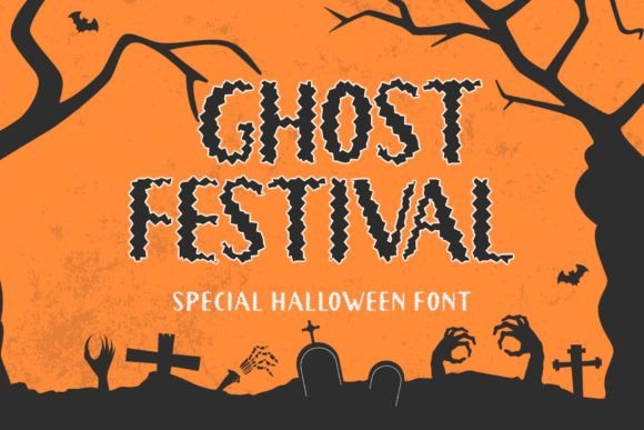 Ghost Festival: A Spooky-Perfect Display Font for Your Brand