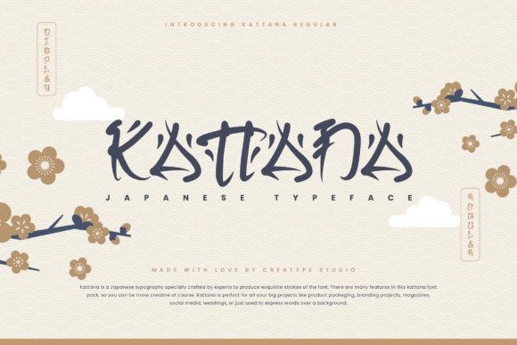 Kattana: A Japanese-Style Display Font That Anchors Your Editorial Voice