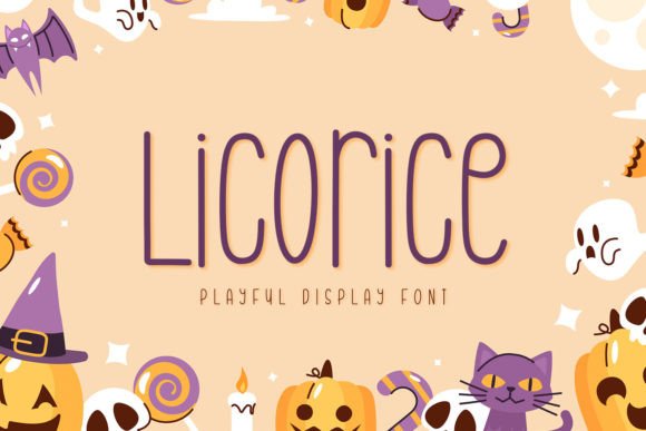 Licorice: A Playful Display Font That Feels Like a Smile