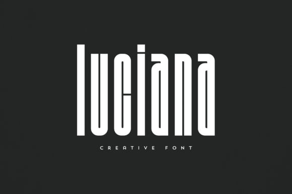 Luciana: A Display Font That Elevates Digital Branding