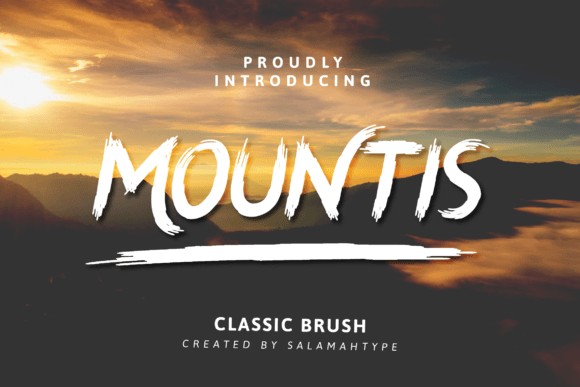 Mountis: A Display Font That Earns Its Space