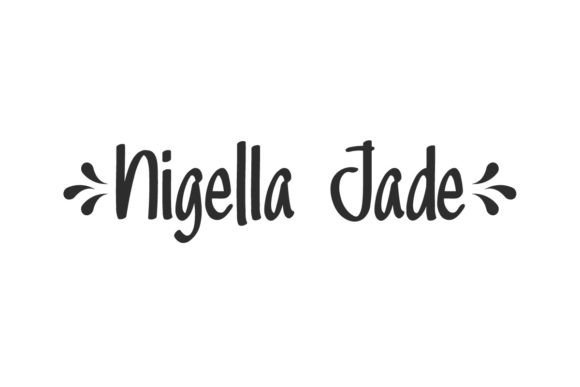 Nigella Jade: A Playful Display Font That Makes Your Brand Feel Inviting