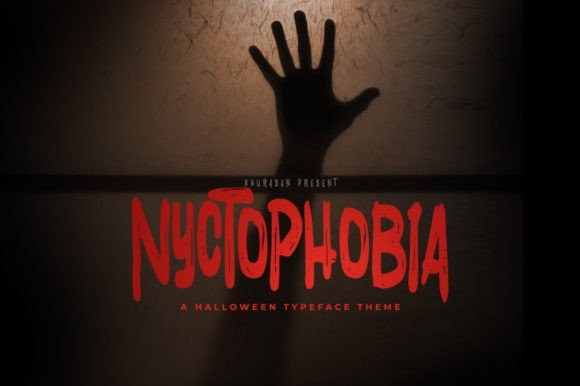 Nyctophobia: A Display Font That Grabs Attention—Without Screaming