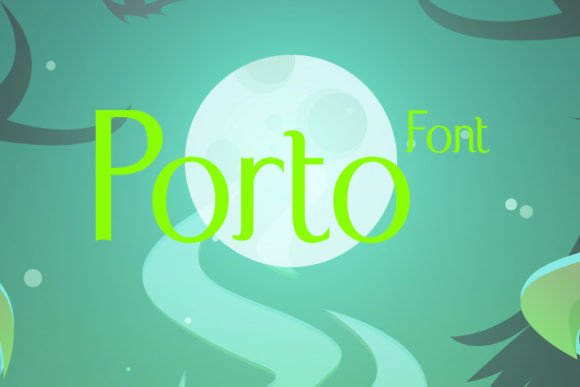 Porto: A Stylish Display Font for Digital Branding