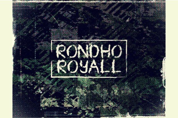 Rondhoroyall: A Bold Display Font for Digital Brand Impact