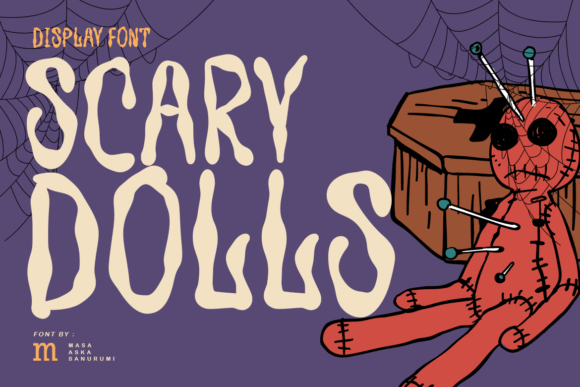 Scary Dolls: A Display Font with Spooky Charm