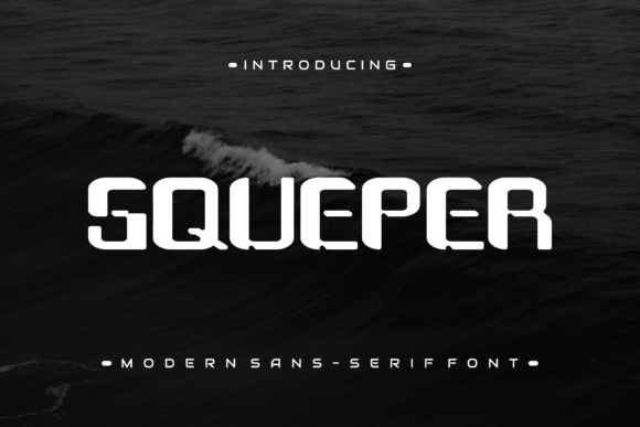 Squeper: A Modern Display Font for Beautiful Branding
