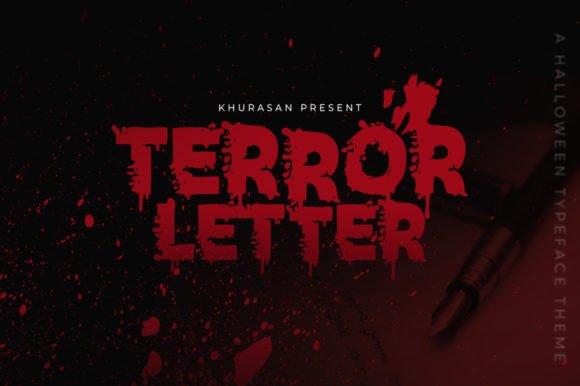Terror Letter: A Spooky Display Font That Builds Brand Trust