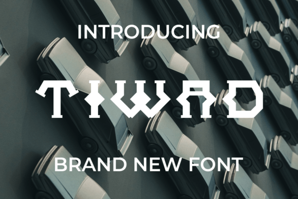 Tiwad: A Display Font That Makes Your Headlines Instantly Clickable