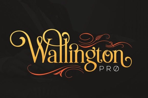 Wallington Pro: A Sophisticated Display Font for Digital Branding