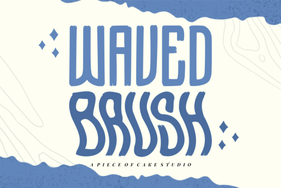 Waved Brush: A Playful Display Font That Makes Your Brand Feel Intentional